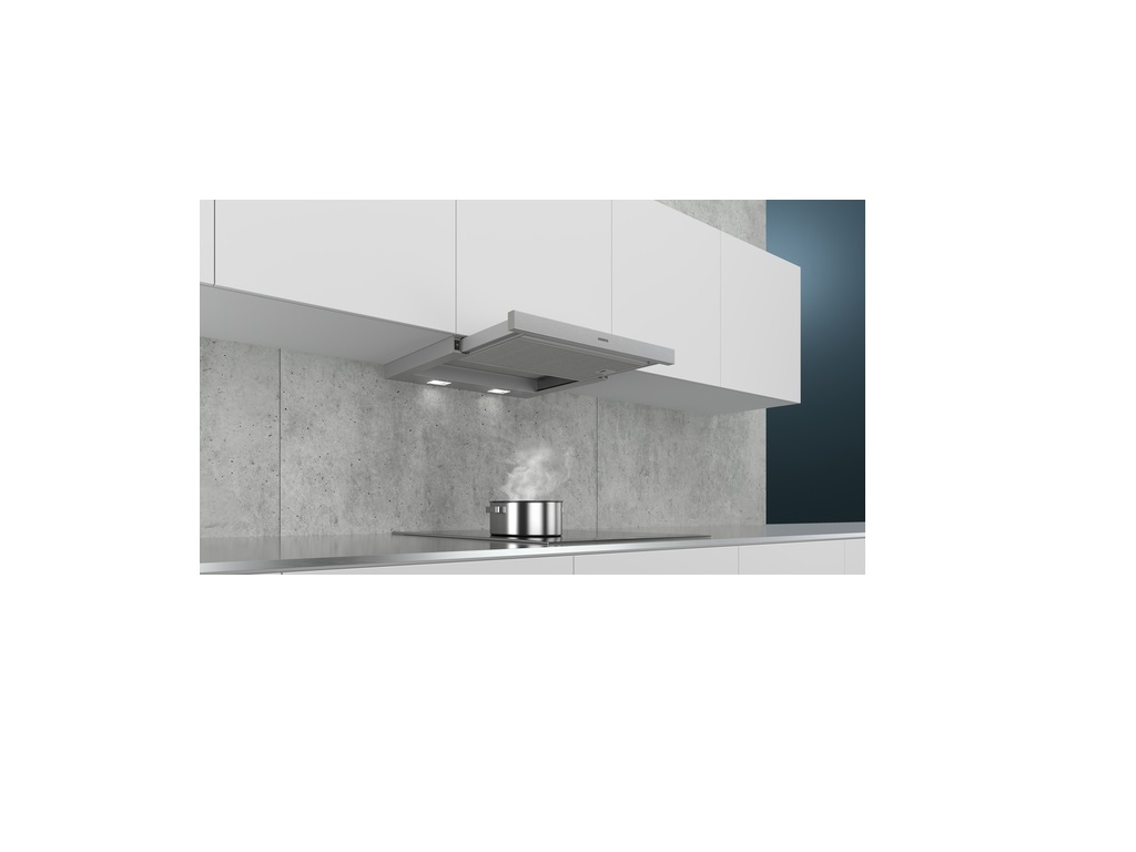 EXAUSTOR TELESCOPICO SIEMENS INOX B 389M3/H 60CM LI64MB521