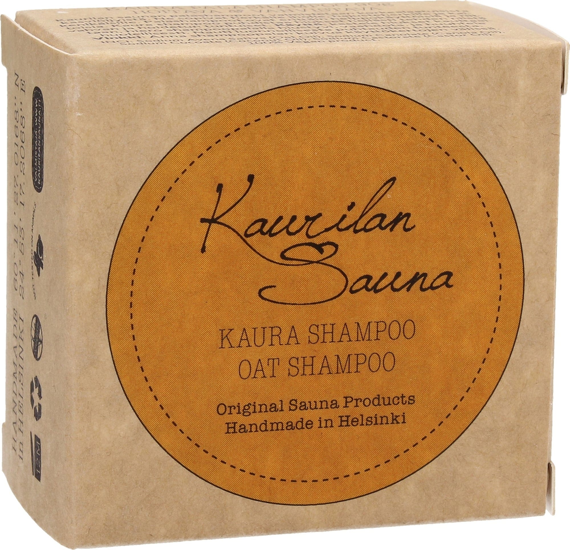 Kaurilan Sauna  Shampoo Bar Oat, Karton (90 g)