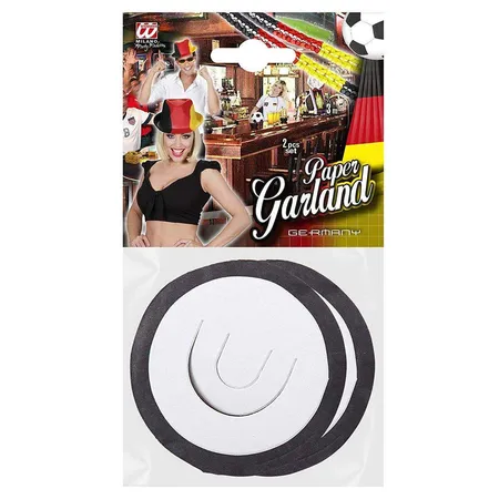 Widmann Girlande Deutschland 3m 2er Set, Ø 8cm