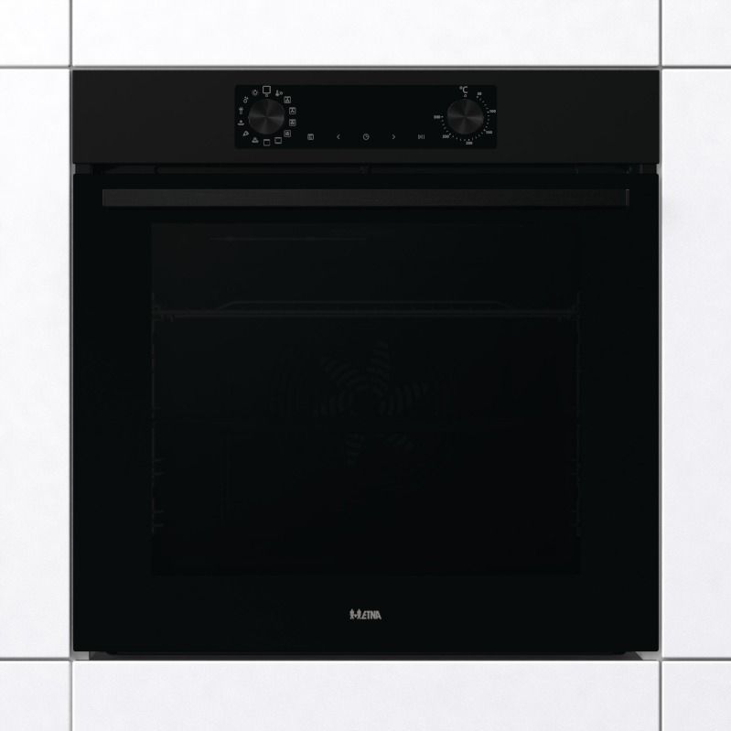 ETNA OM316MZ - Inbouwoven - Matzwart - Multifunctioneel - Turbo Hetelucht