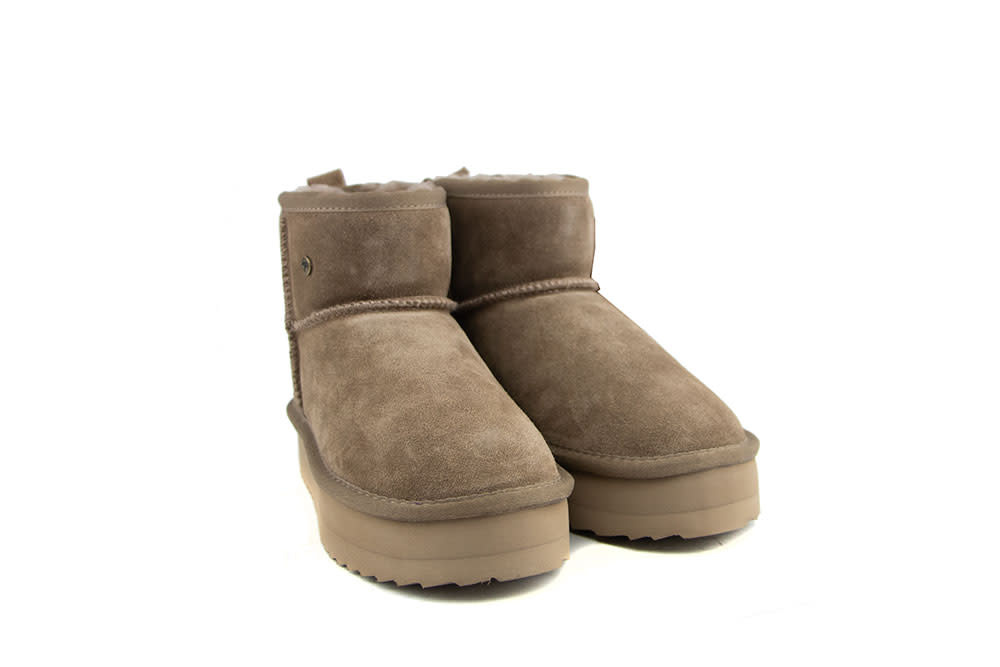 Warmbat Boots Wallaby Plateau Mud Suede