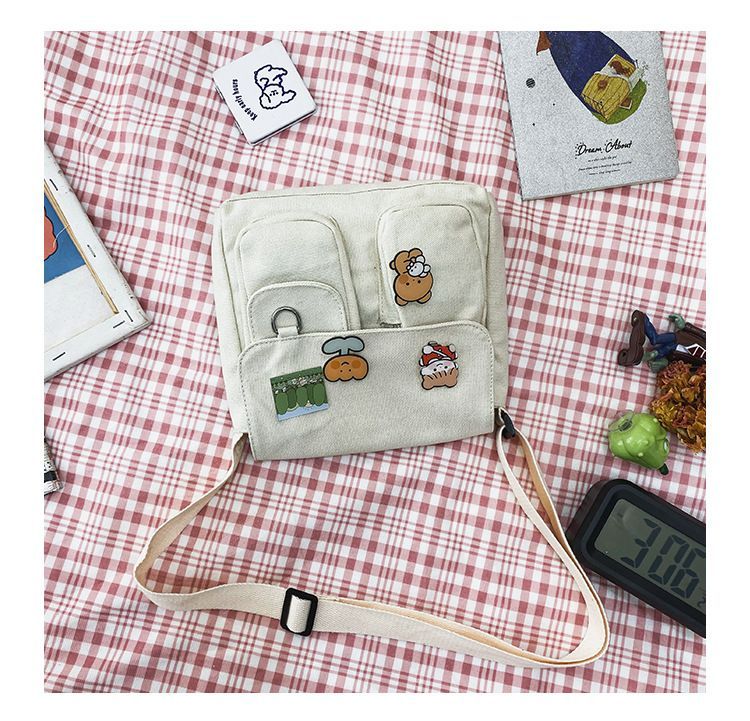 TangTangBags - Canvas Crossbody Tas