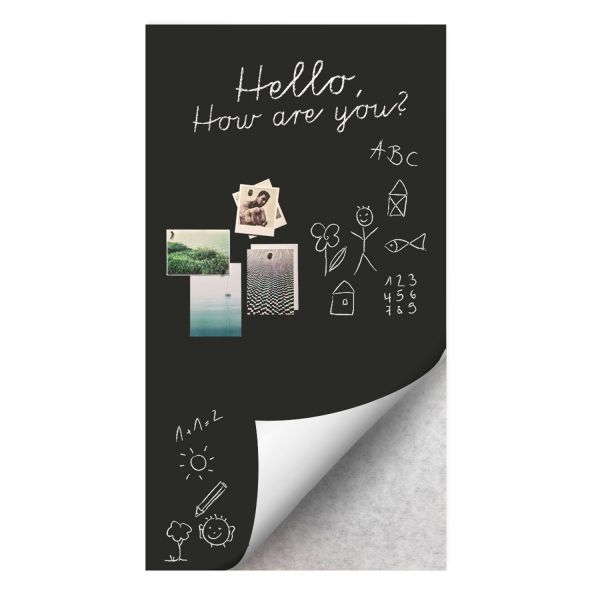 Groovy Magnets Rechthoek Krijtbord Magneetsticker – 62 x 126 cm