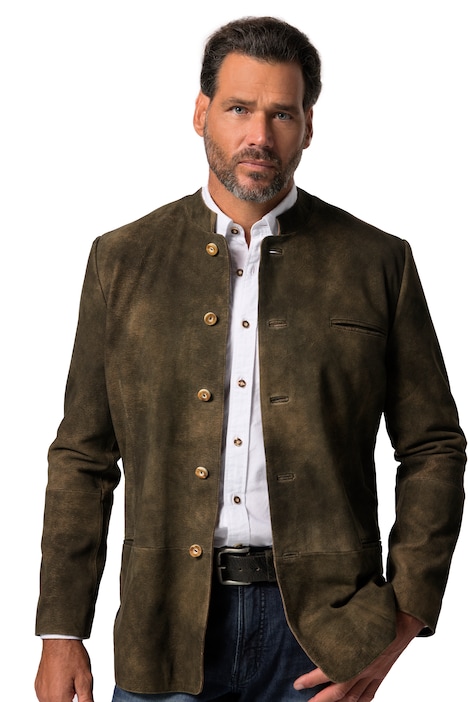 Janker, Ziegenveloursleder, Tracht, bis Gr. 70