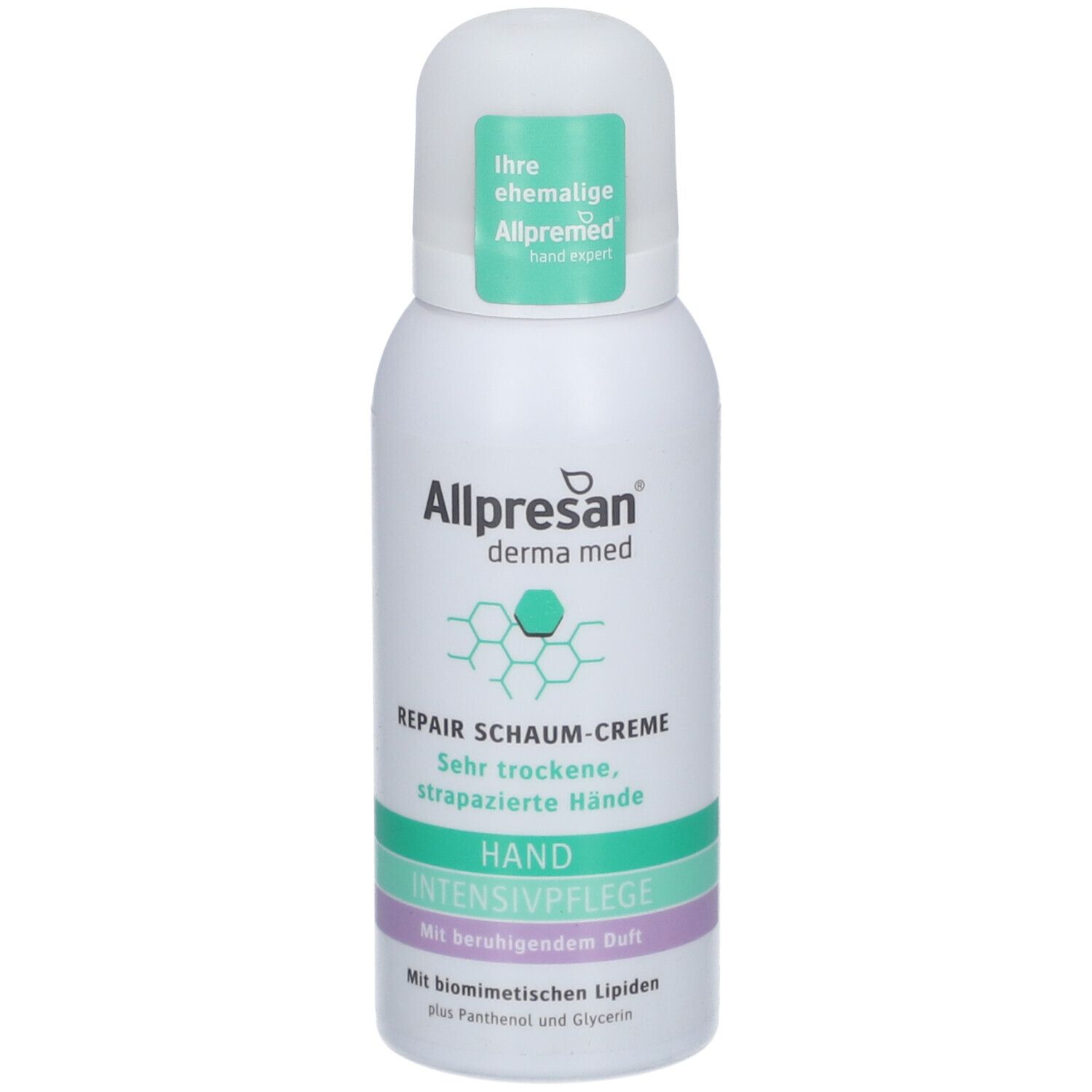 Allpresan Derma med HAND INTENSIVPFLEGE  Repair Schaum-Creme