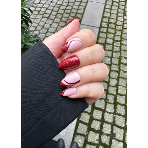 DUFFBEAUTY Space Cherry Press-On Kunstige Negle