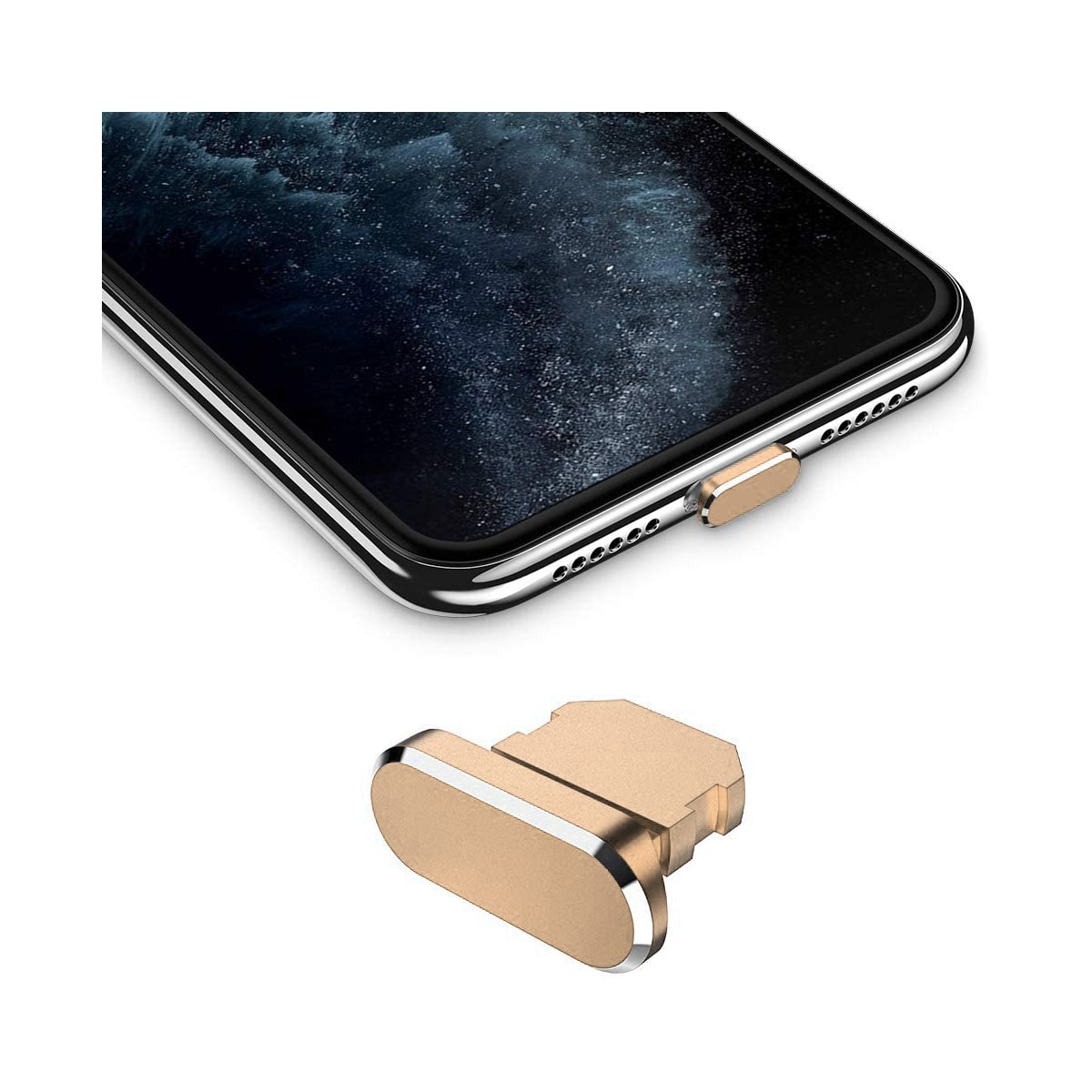 Beskyttelsesdeksel for iPhone Støvtett plugg