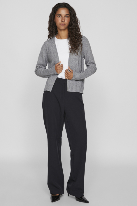 Vila grijze dames vest