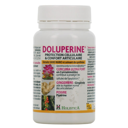 Holistica Doluperine : protection cellulaire, confort articulaire