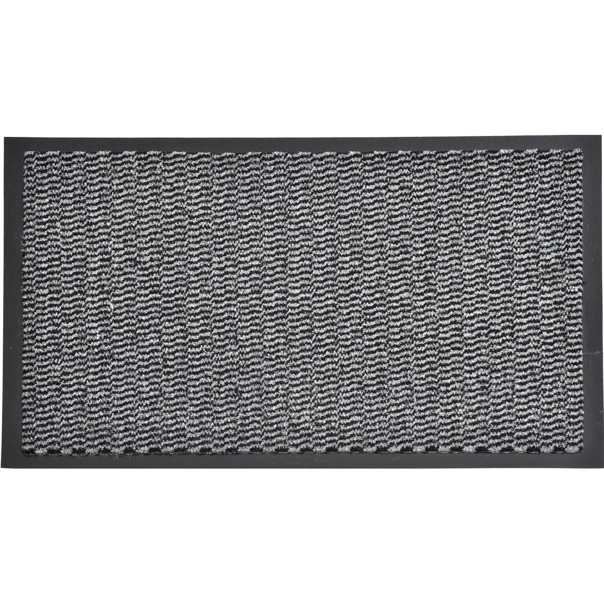 TAPIS LISA 40X60CM POLYPRO PVC GRIS
