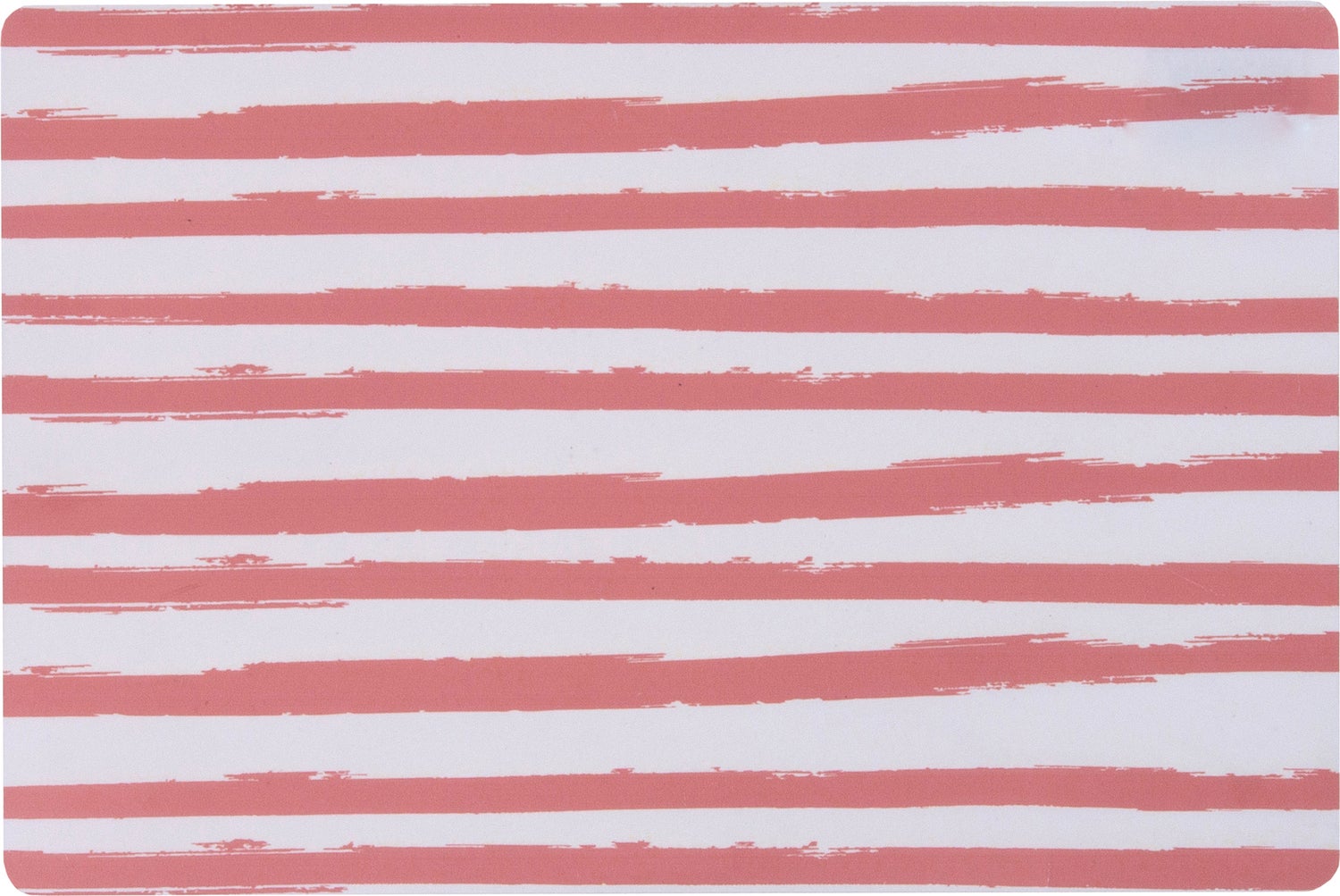 Intratuin placemat streep roze 45 x 30 cm