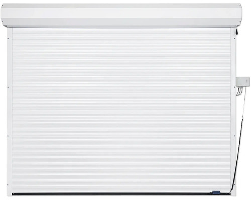 ARON Garagedeur Roldeur 2375x2000 mm zwart 2100 sablé incl. Garagedeuropener links