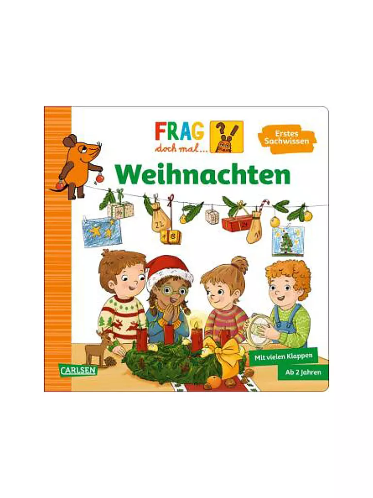 CARLSEN VERLAG Buch - Frag doch mal ... die Maus: Weihnachten keine Farbe