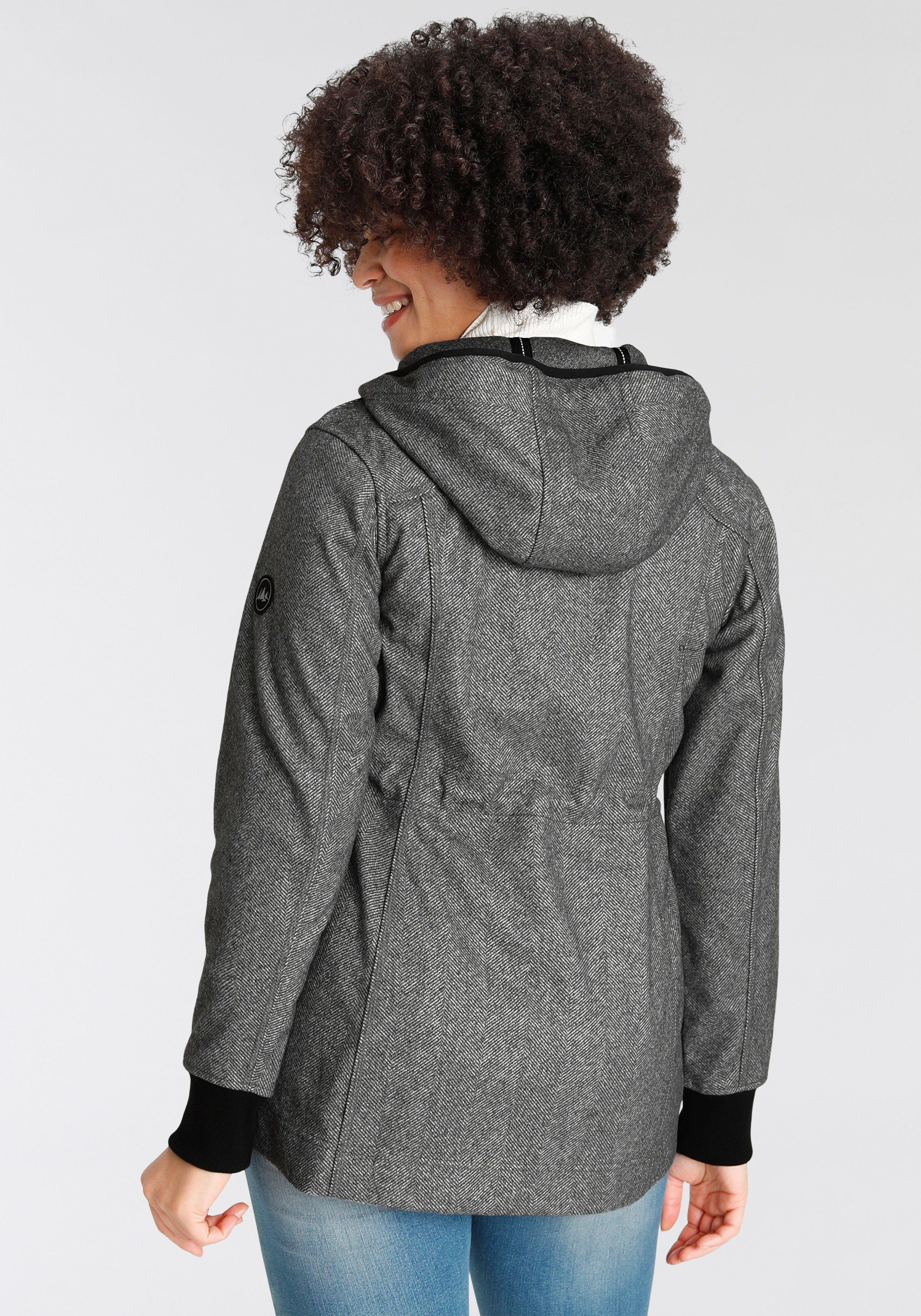 Kapuzenfleecejacke