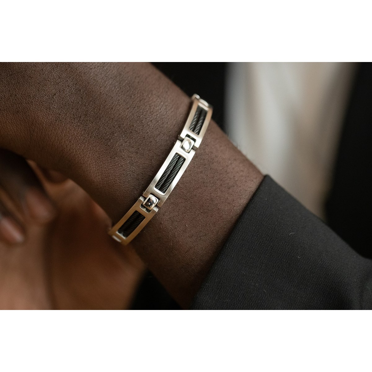 Bracelet souple Sohan en Acier 316L
