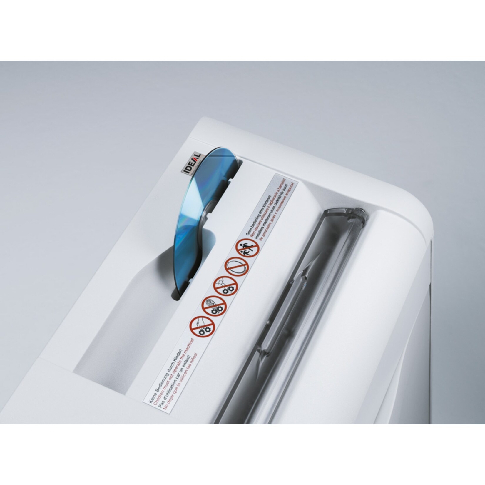 Schreibtisch-Aktenvernichter IDEAL 2270 CC Partikelschnitt 2 x 15 mm
