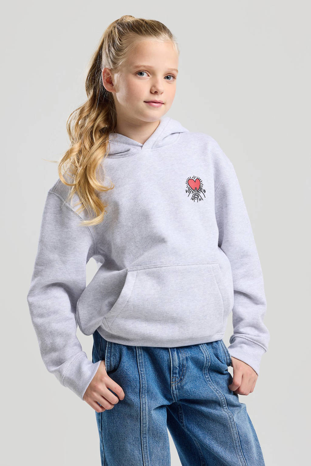 America Today sweater grijs