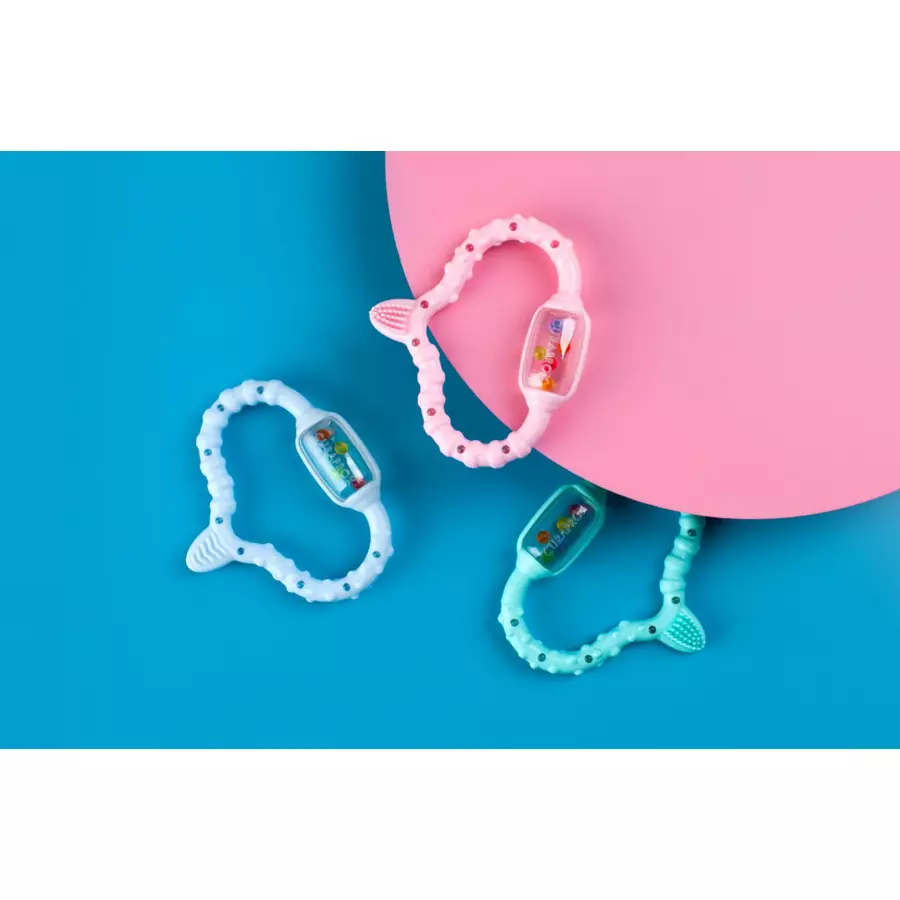 CURAPROX baby Beißring 0 - 24 Monate in mintgrün
