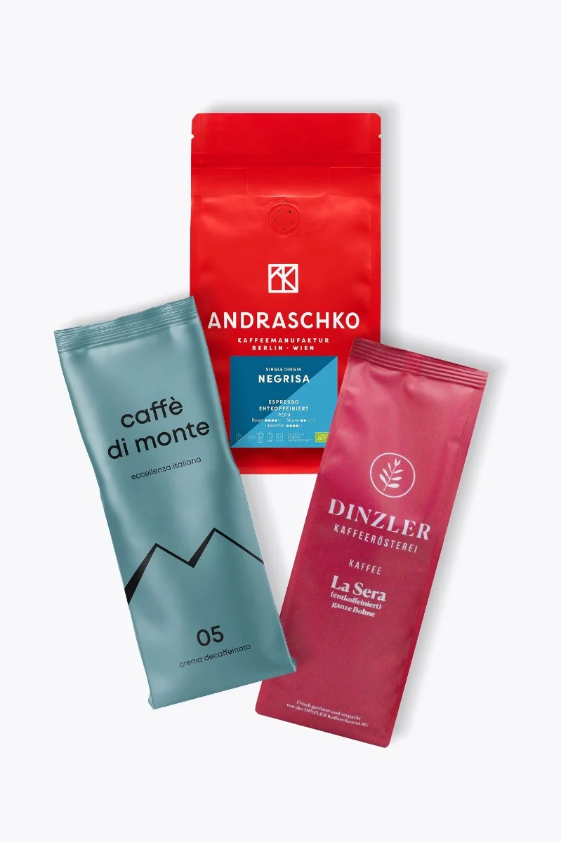 Entkoffeinierter Kaffee - Probierpaket 750g