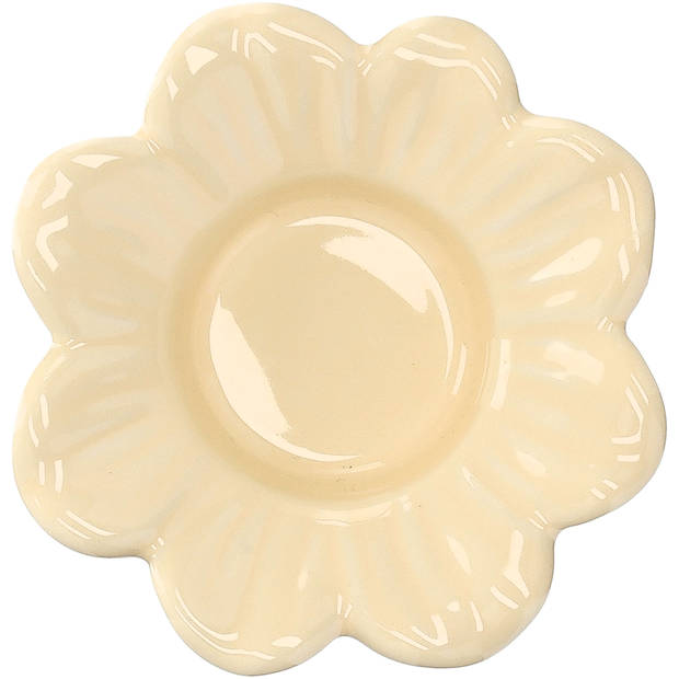 Theelichthouder Soft Shades geel