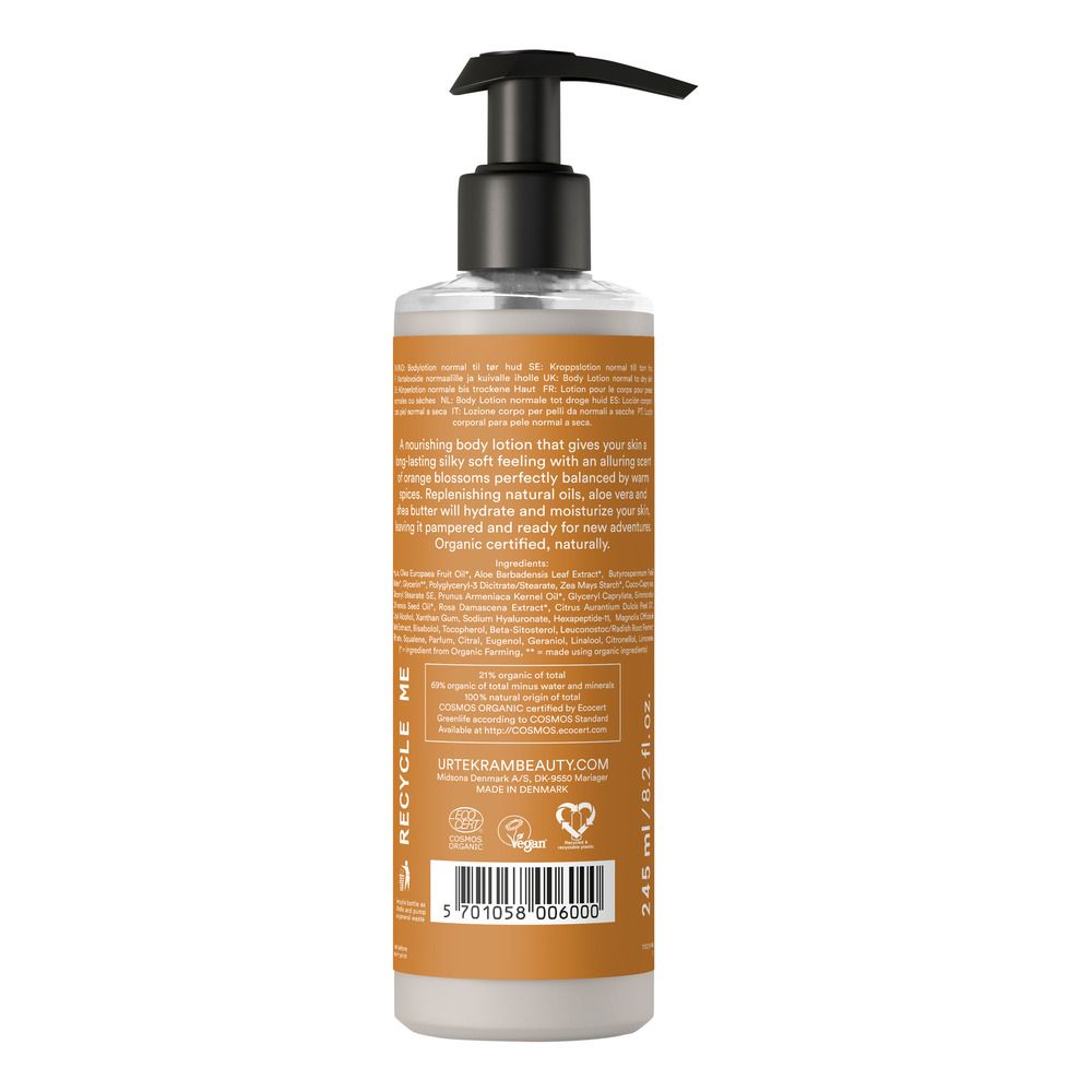 Urtekram Spicy Orange Blossom Body Lotion - 245 ml