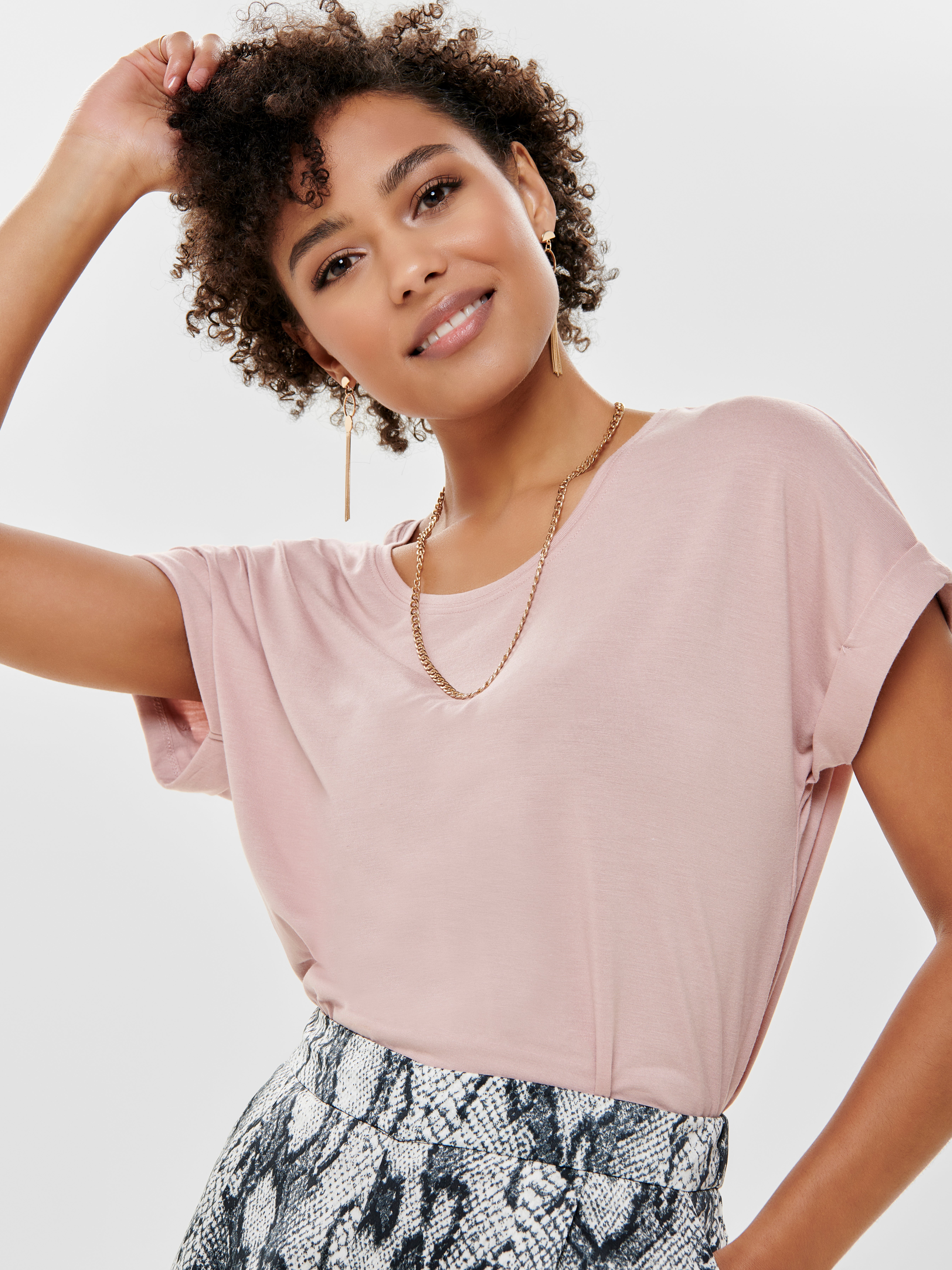 ONLMOSTER Top Pale Mauve