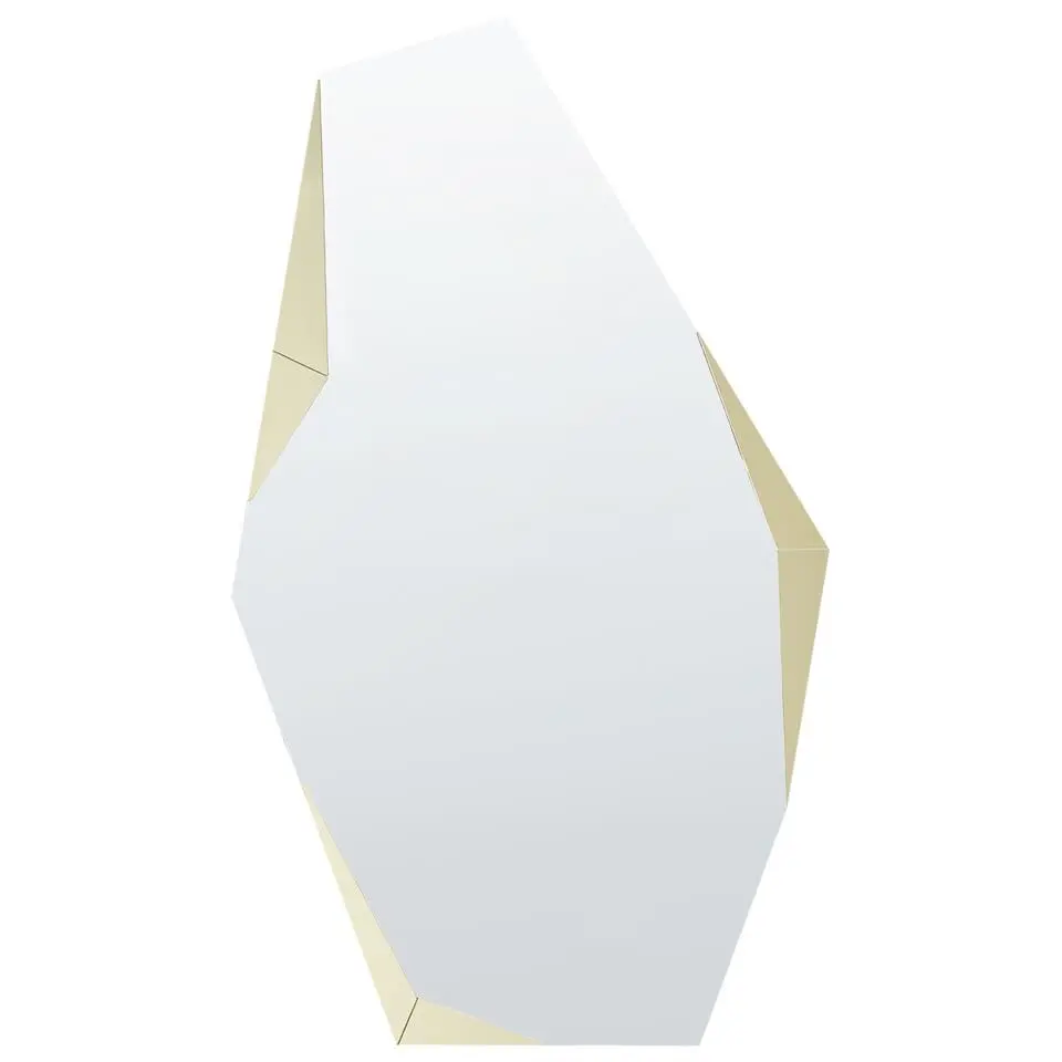 ARGUEL - Wandspiegel - Goud - 68 x 120 cm - Glas