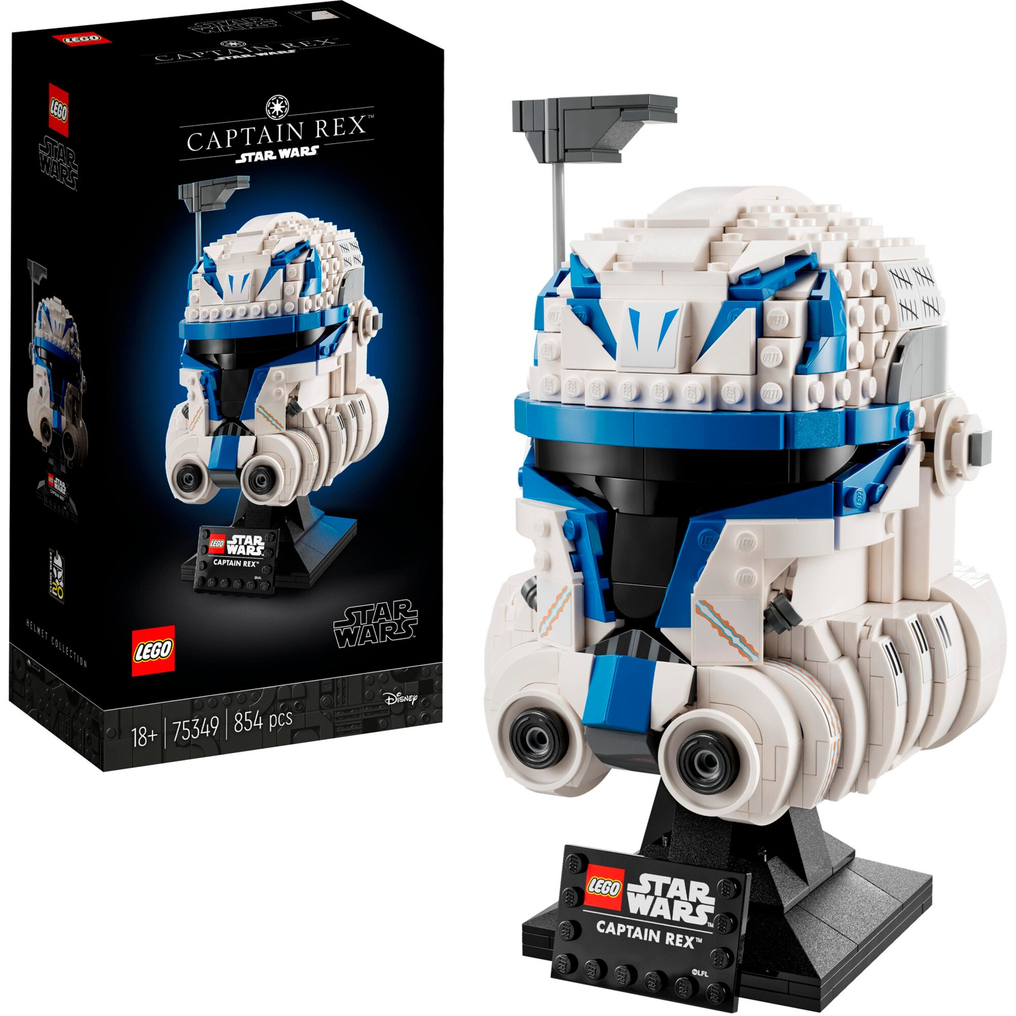 LEGO Konstruktionsspielzeug Star Wars Captain Rex Helm