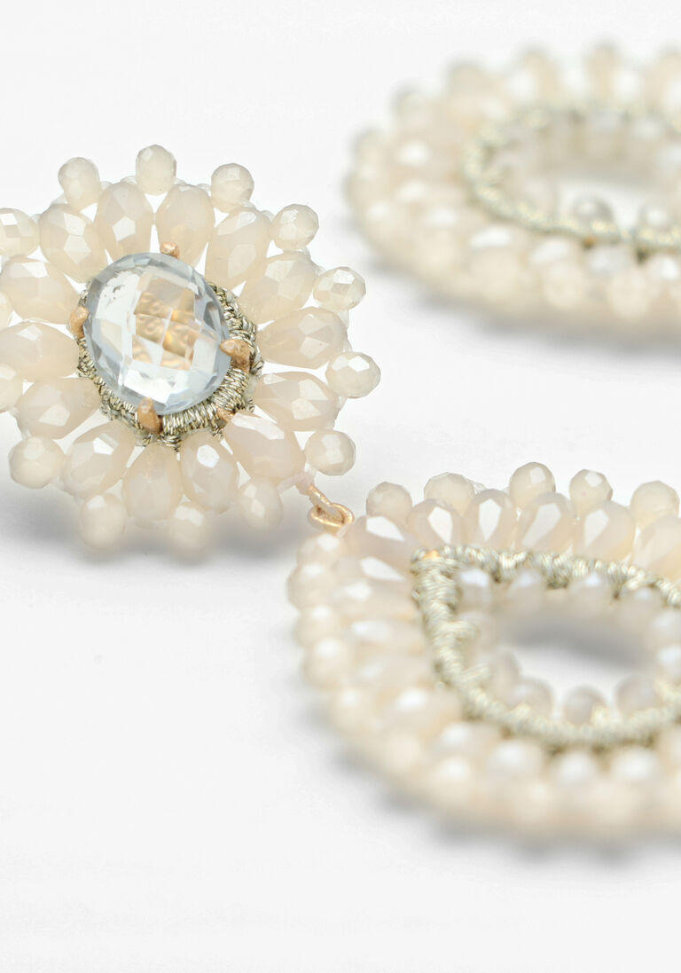 creme lott. gioielli oorbellen double drop s