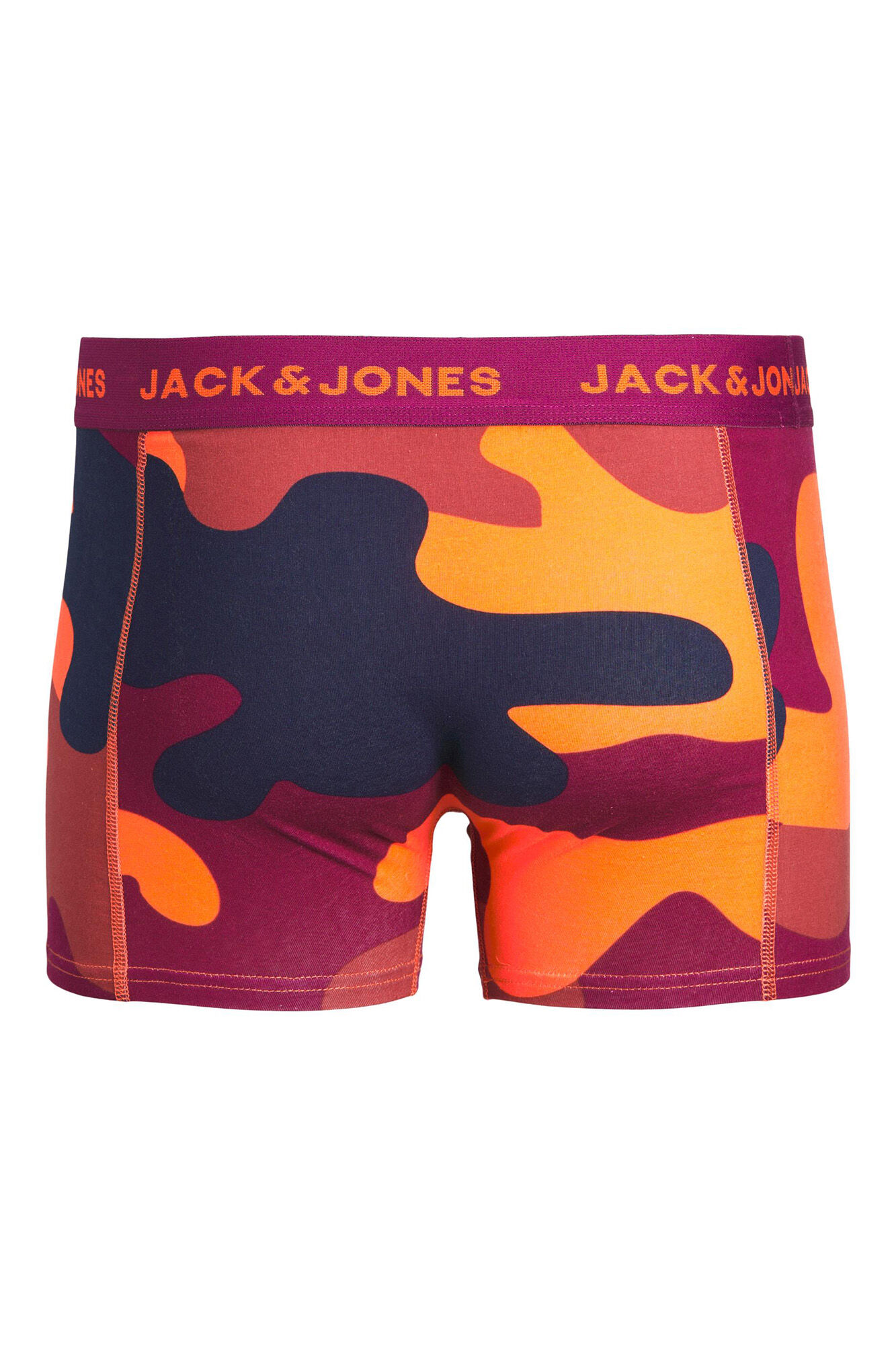 Pacote com 3 cuecas boxer de algodão com estampa camuflada