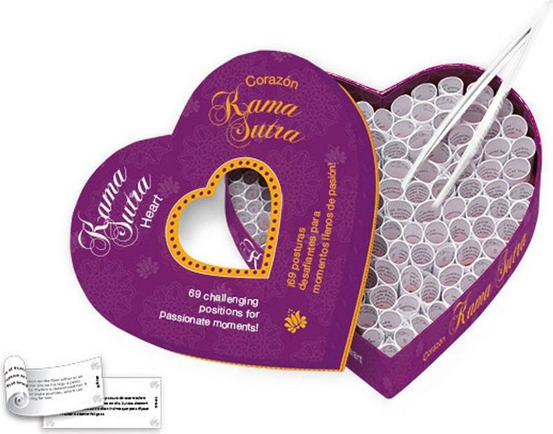 Kama Sutra - Heart - Boek - 69 Uitdagende Posities voor Passionele Momenten