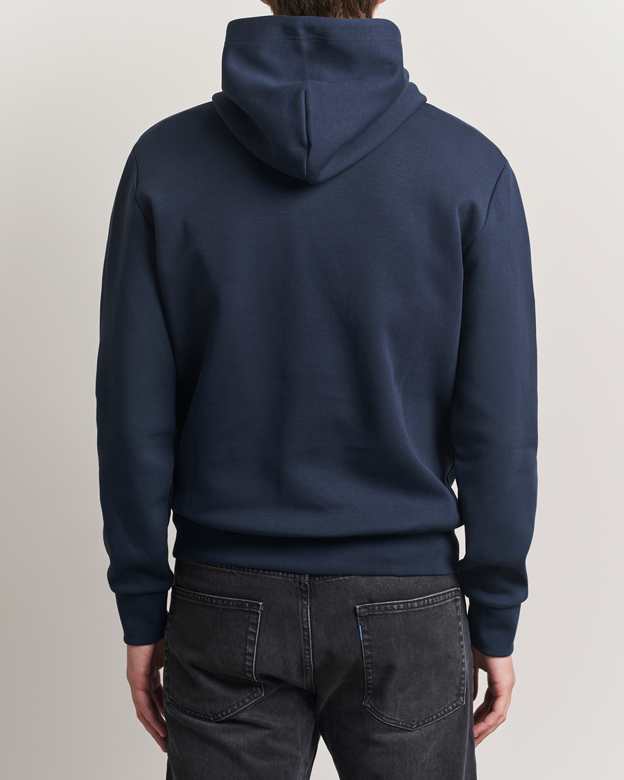 Polo Ralph Lauren Double Knitted Hoodie Aviator Navy
