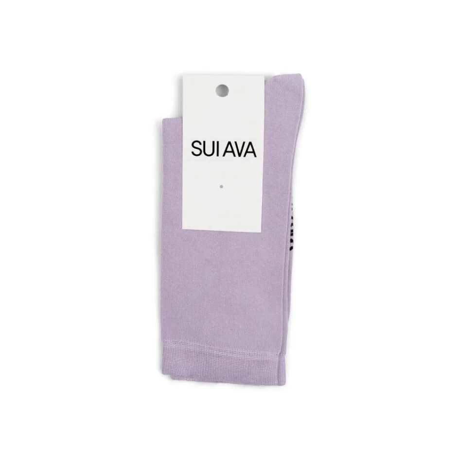 Sui Ava  Feel Good Bamboo strømper - Pastel Lilac