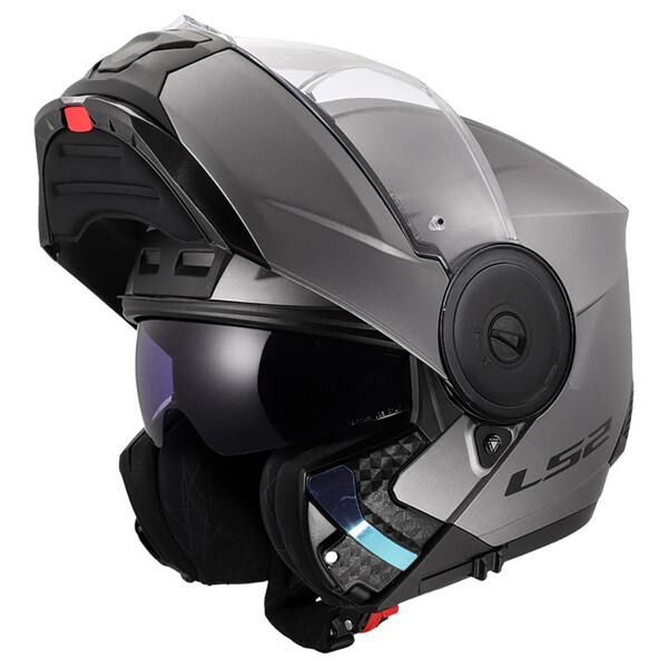 LS2 - Casque FF902 Scope II Solid Titanium / Mat