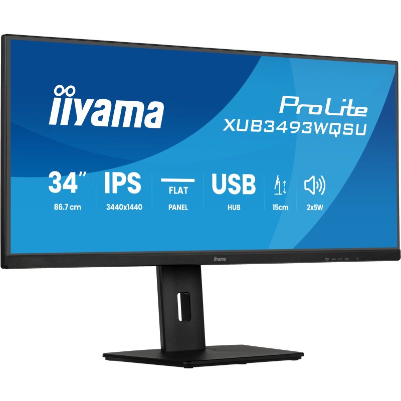 iiyama ProLite XUB3493WQSU-B6 écran plat de PC 86,4 cm (34