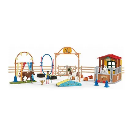 Schleich® 72149 Farm World Agility Trainig bei der Pferdebox