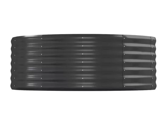 Lit surélevé de jardin Acier enduit de poudre Anthracite