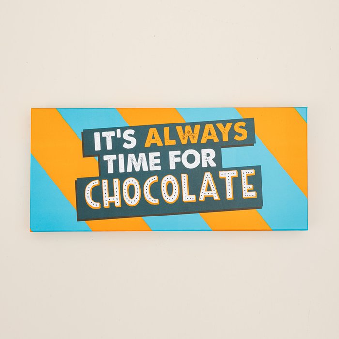 Chocolade telegram | Hoera lang zal je leven | 345g