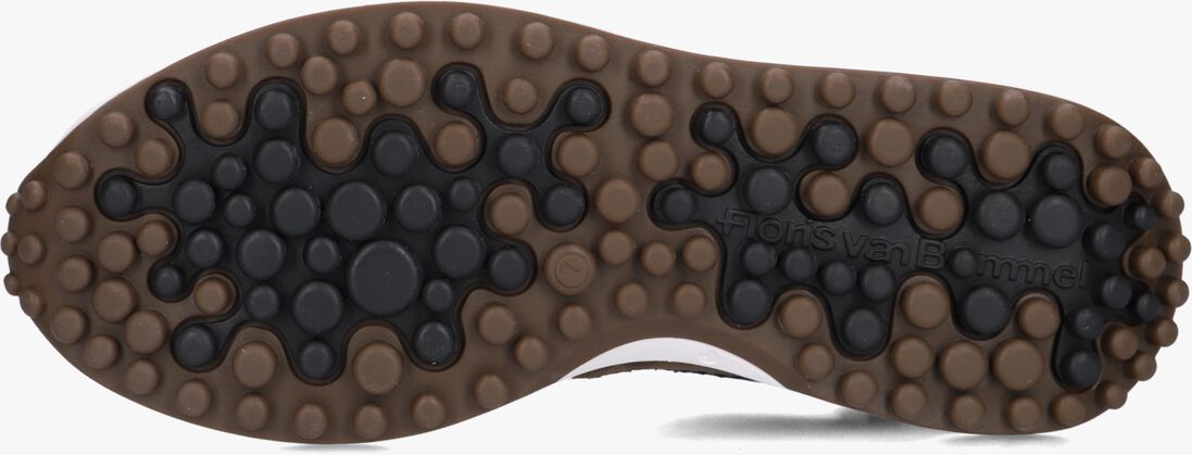 bruine floris van bommel lage sneakers sfm-10207 noppi