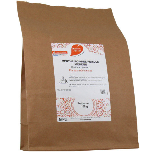 Iphym Menthe Poivrée Feuille Mondée - Infusion