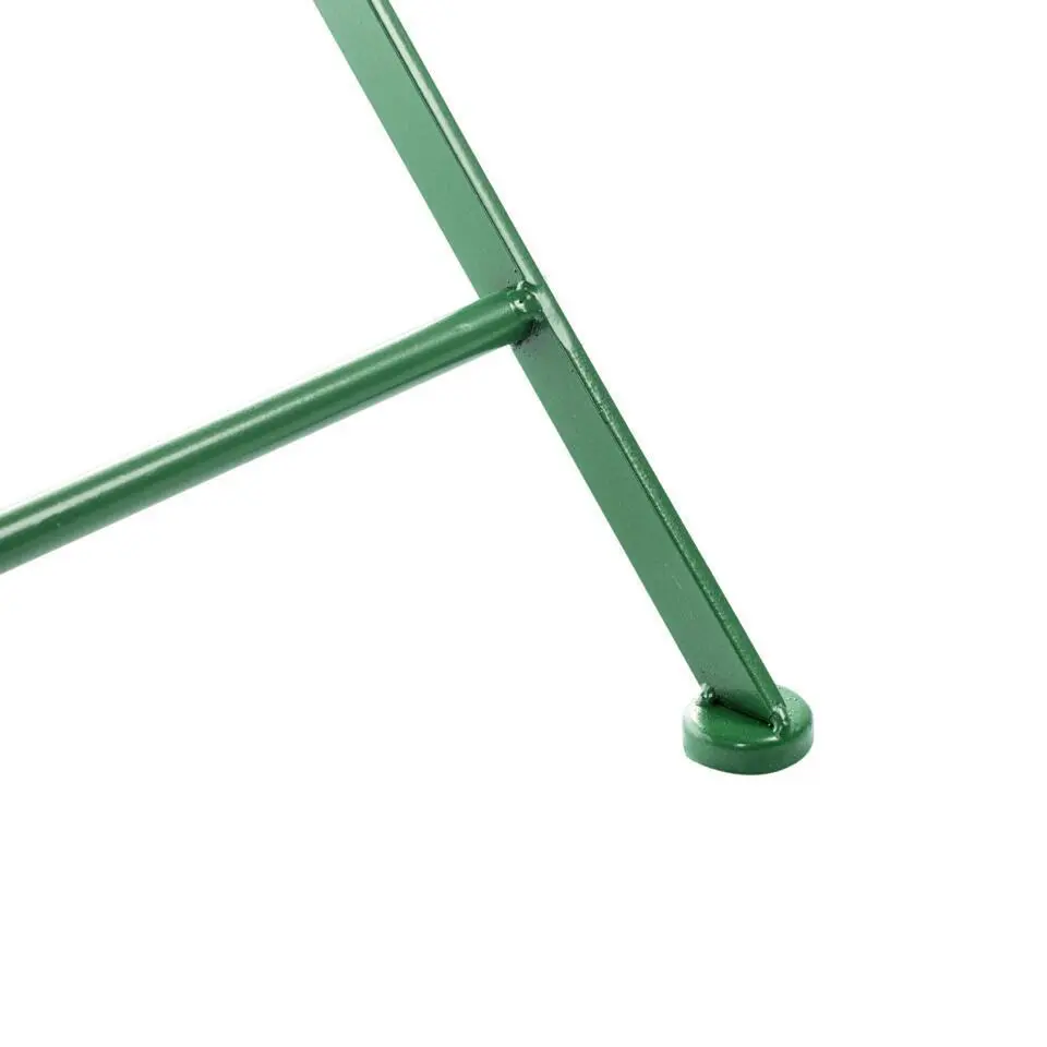 ALBINIA - Tuinstoel set van 2 - Groen - Metaal