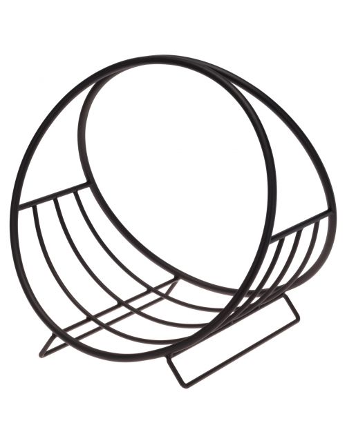 Homestyle Haardhouthouder Metaal - Haardmand - 50x40.5x50 cm