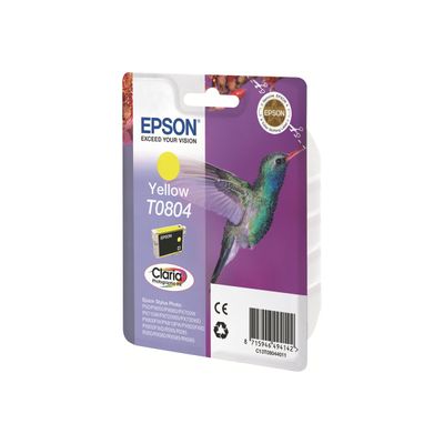 Epson T0804 Colibri - jaune - cartouche d'encre originale