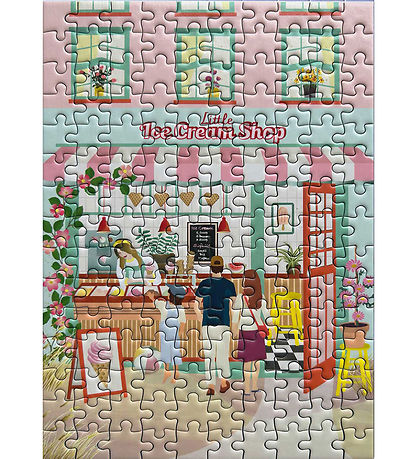 Vissevasse Puzzlespiel - 15x21 cm - 150 Teile - Klein Ice Cream