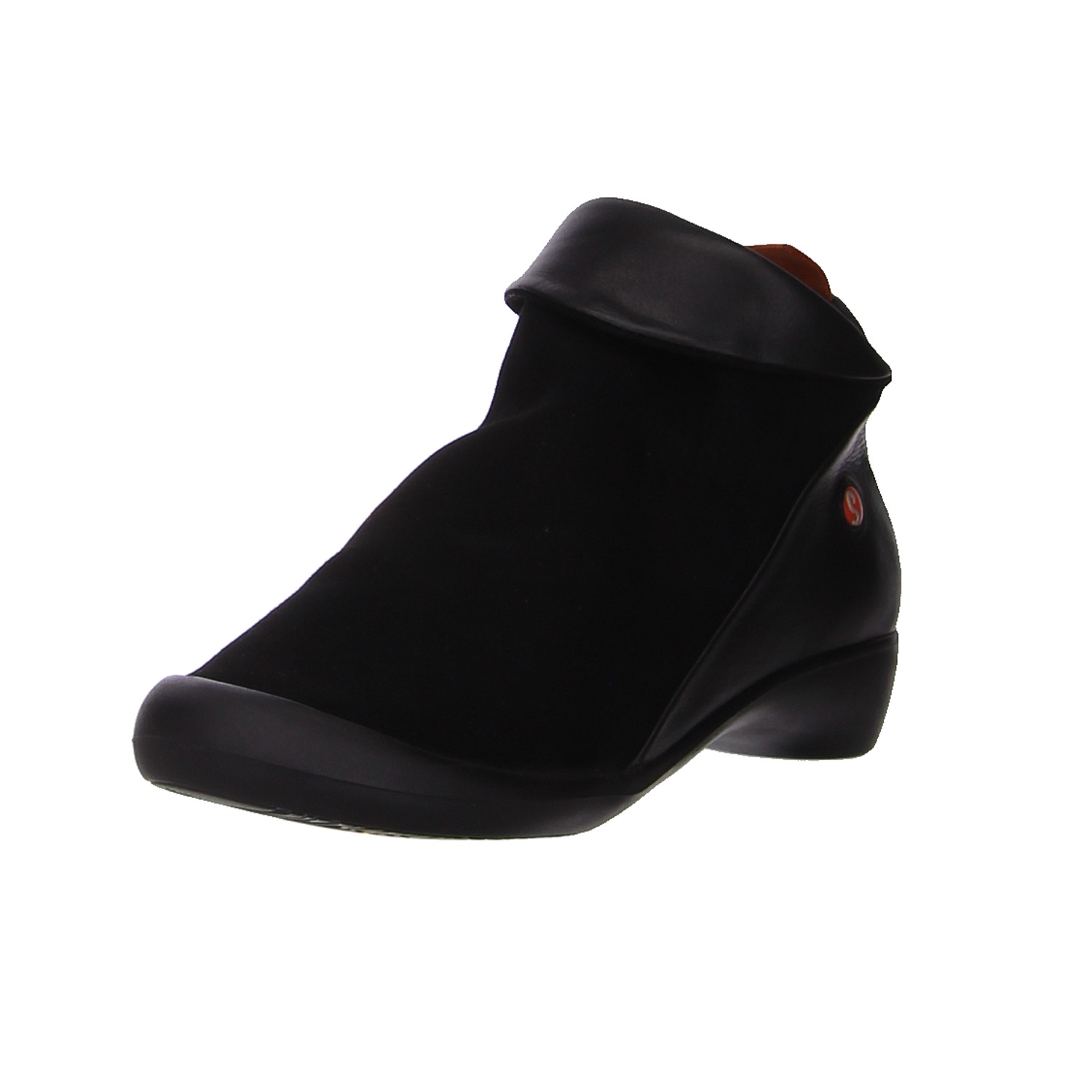 Softinos Stiefeletten schwarz schwarz