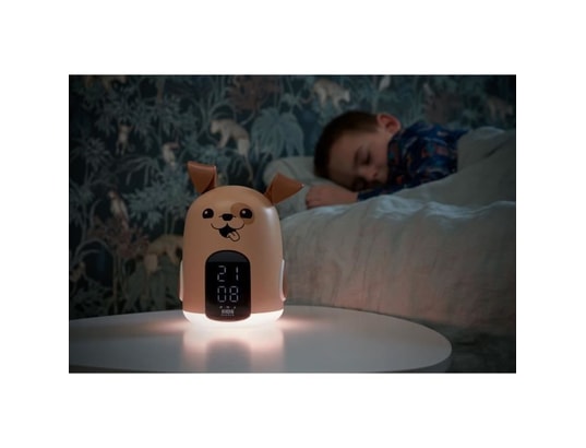 BIGBEN INTERACTIVE - Réveil veilleuse - bigben - forme chien - affichage led, 3 m