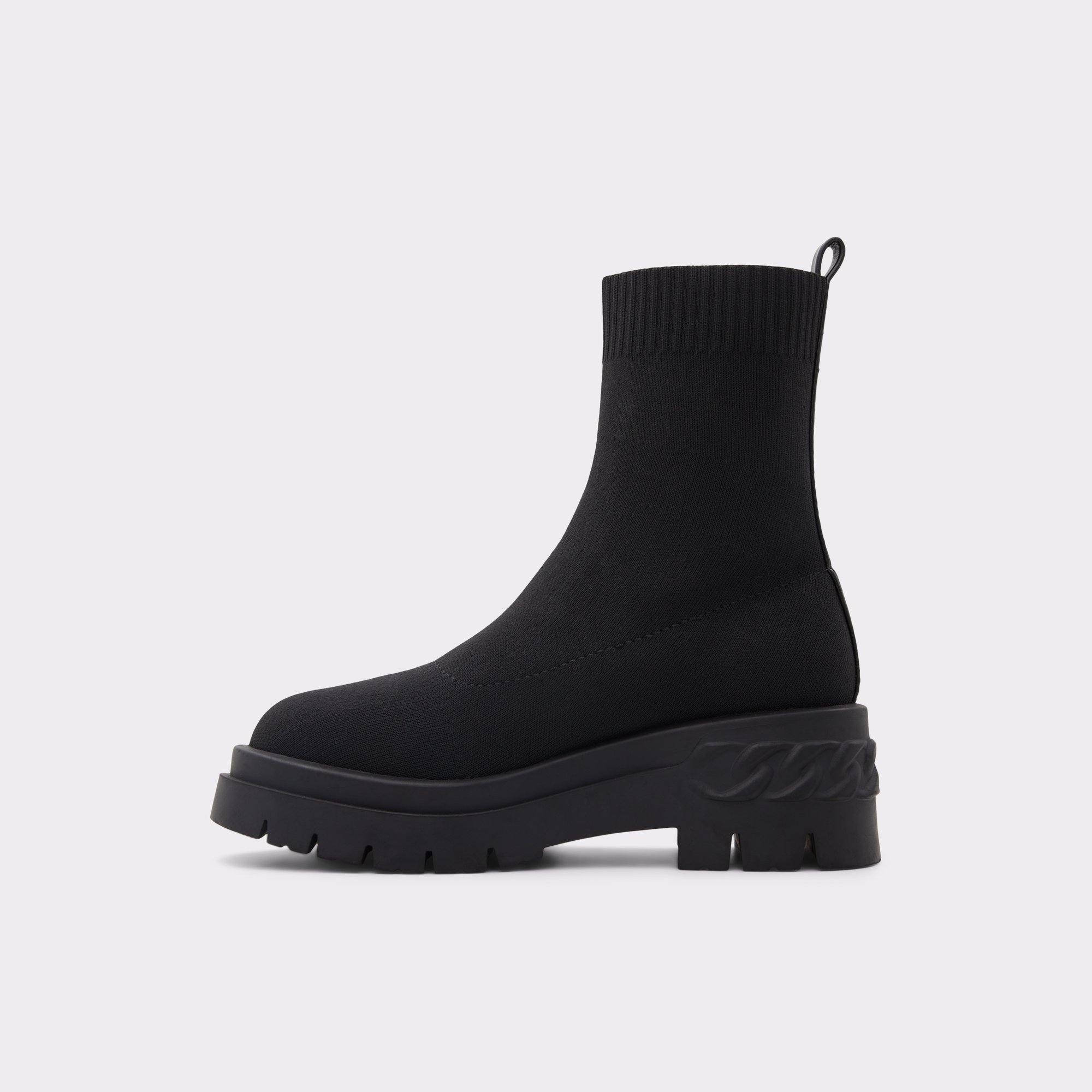 Bigact Black Women Sock boots