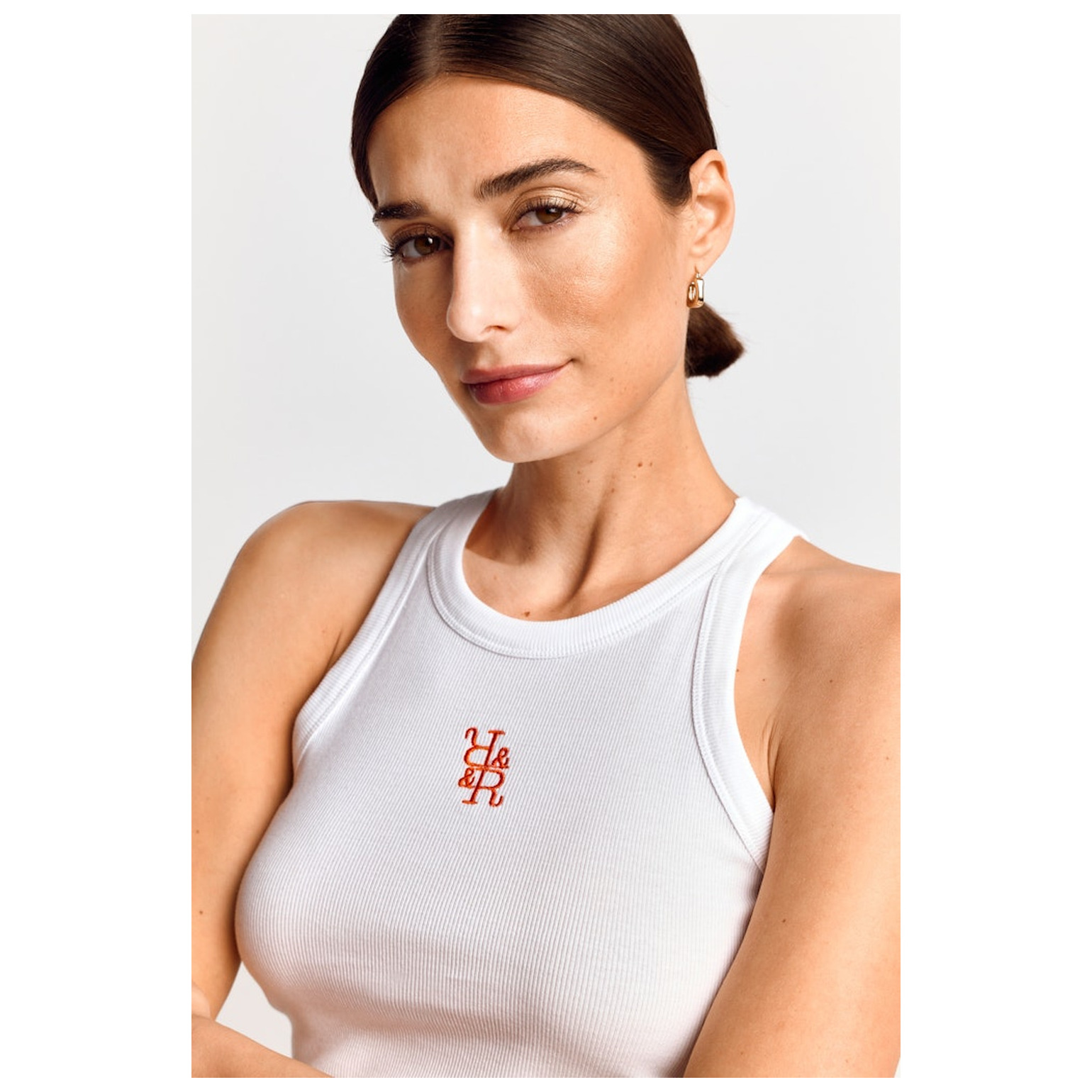 Rich & Royal Organic Rib Top Branded