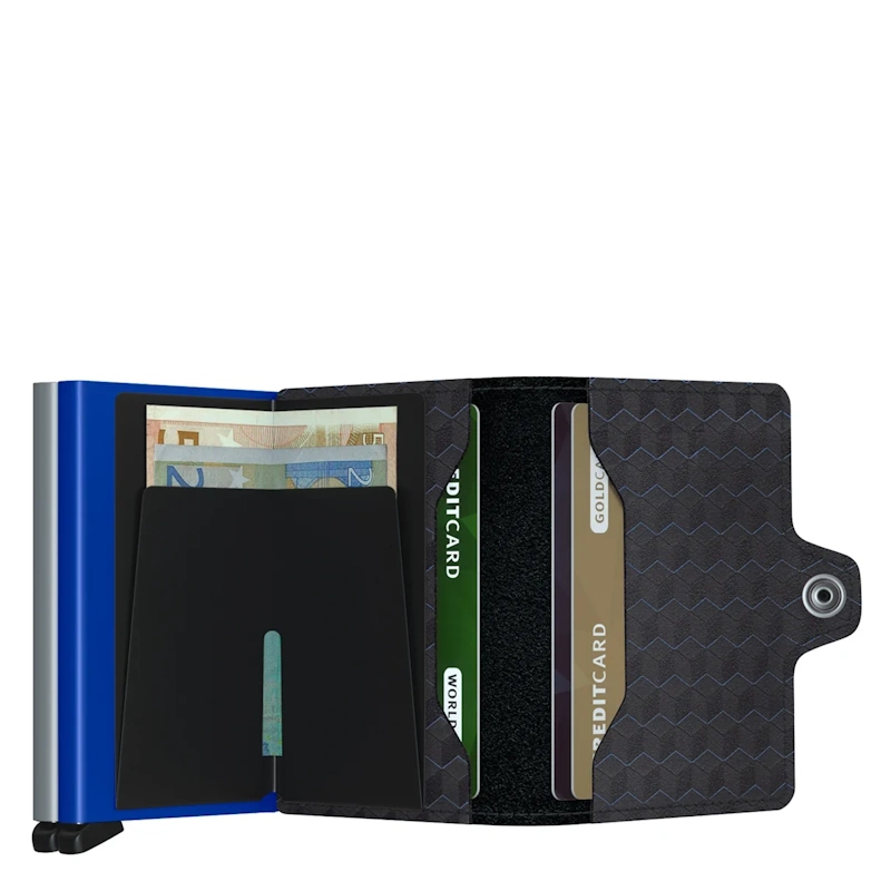 Secrid Twin Wallet Optical Titanium Blue