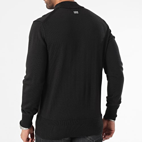 Pull Col Montant Premium Core D21932-B692 Noir